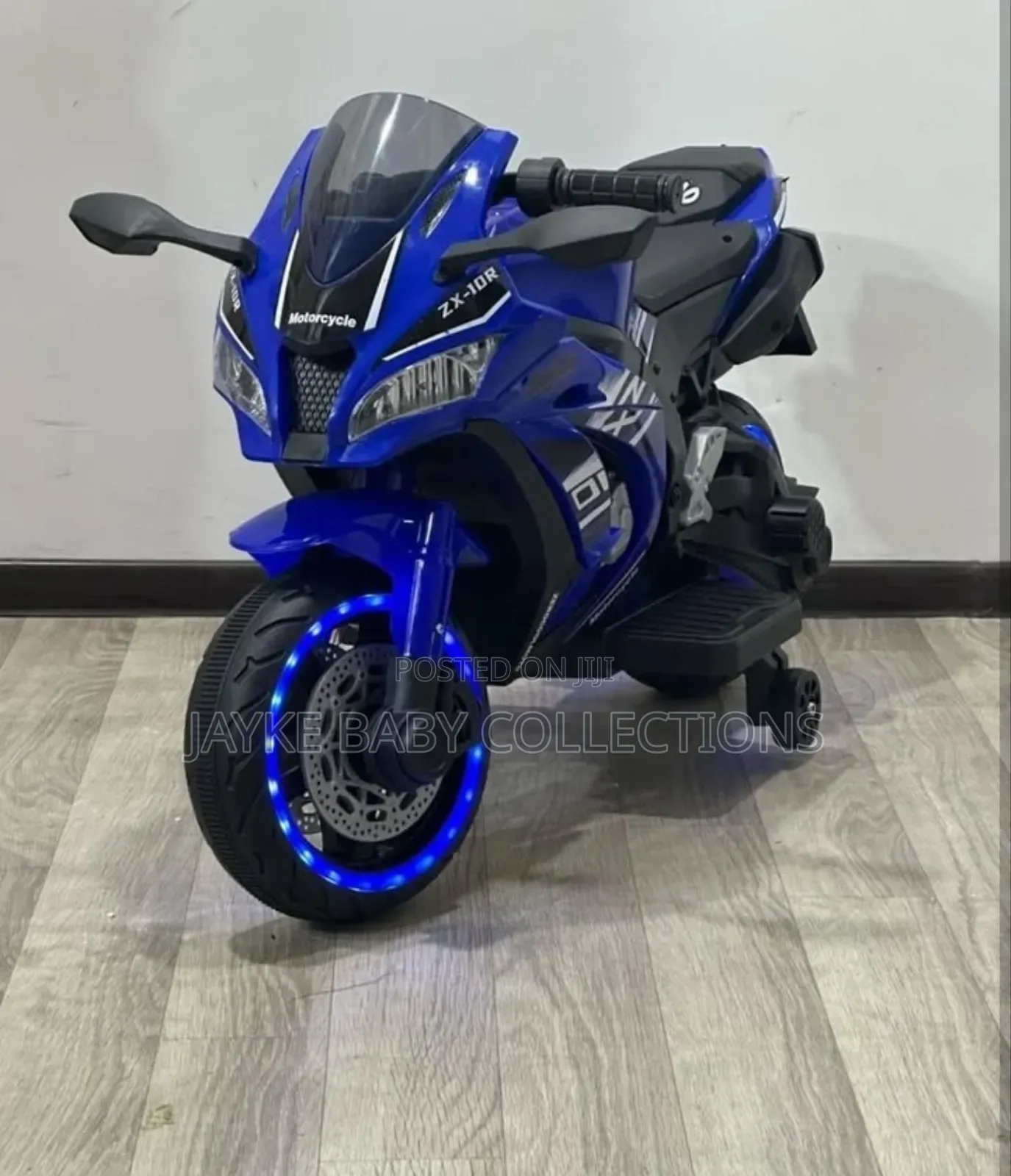 Kids' Electric Ride-on Motorcycle With Lights Music