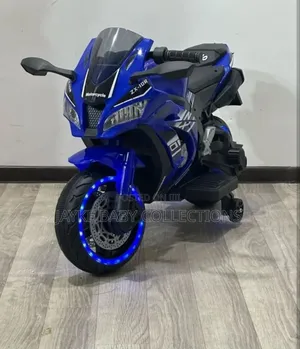 Kids' Electric Ride-on Motorcycle With Lights Music