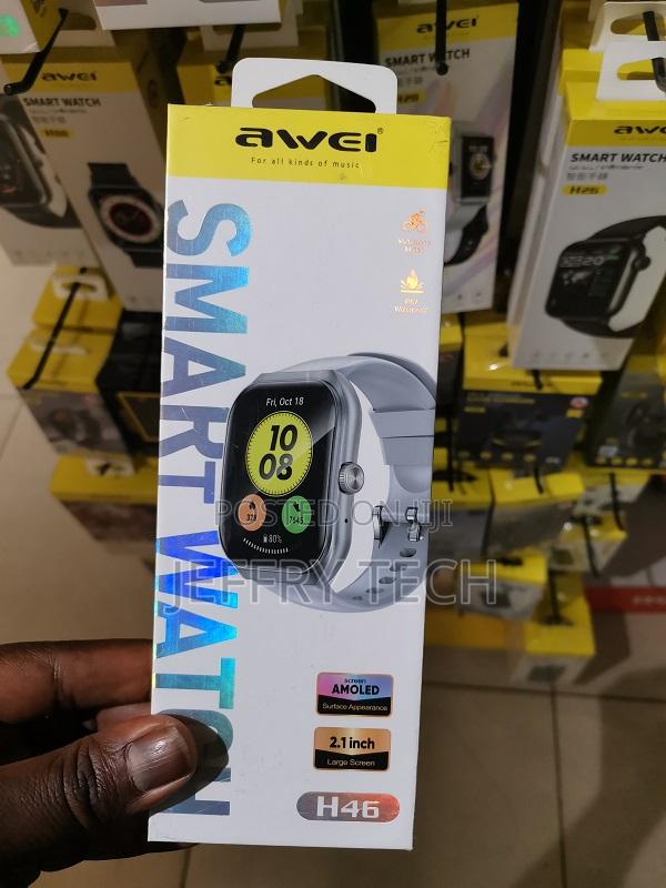 Awei H46 Smartwatch Multi Sports Mode Full Amoled Screen Sle - main view