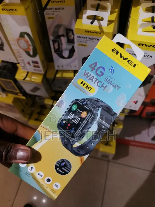 Awei H30 Smart Watch for Kids | 4g Sim Support | GPS | Ip67