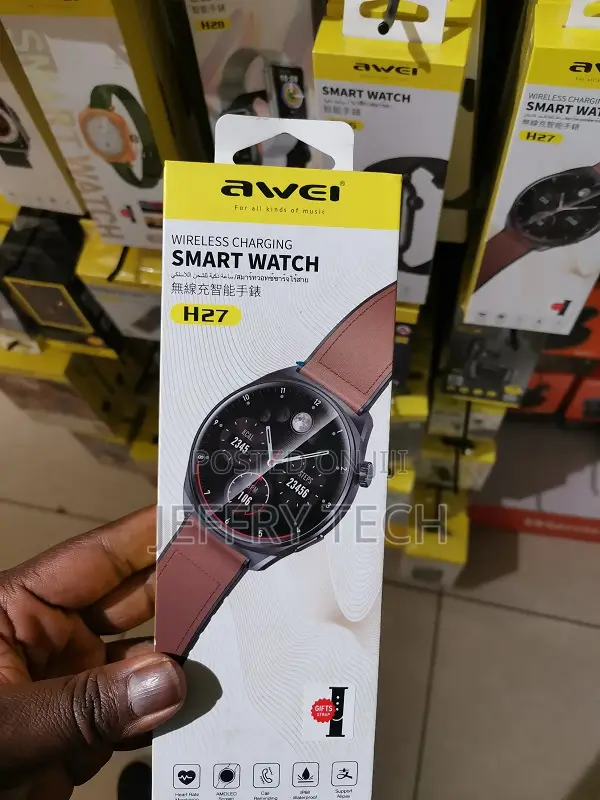 Awei H27 Smartwatch Bluetooth Call Men Sports Fintess Watche