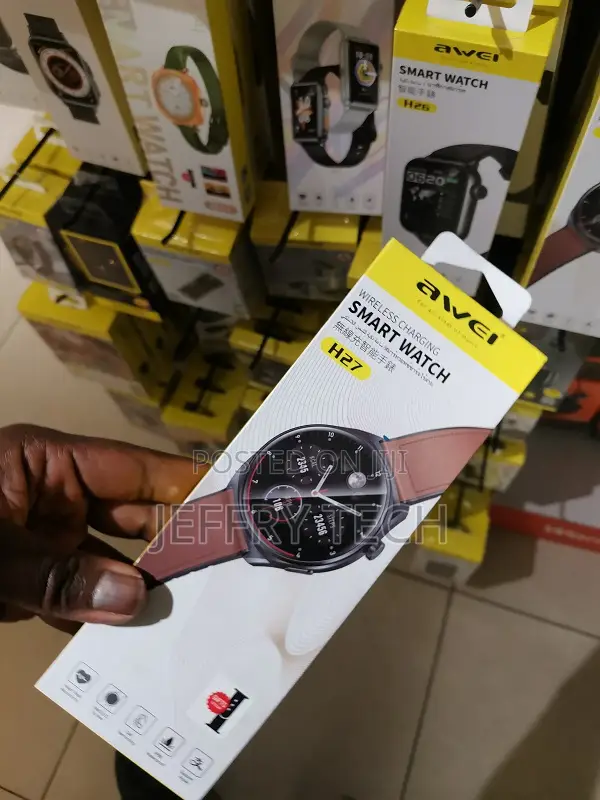 Awei H27 Smartwatch Bluetooth Call Men Sports Fintess Watche