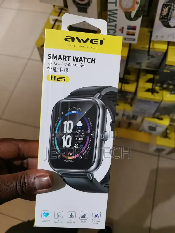 Awei Smartwatch (H25) Multifunctional Touchscreen Hd Watch W