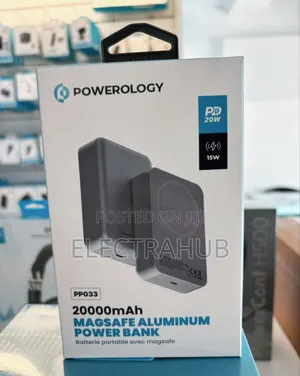 Powerology 20000mah 15w Magsafe Powerbank