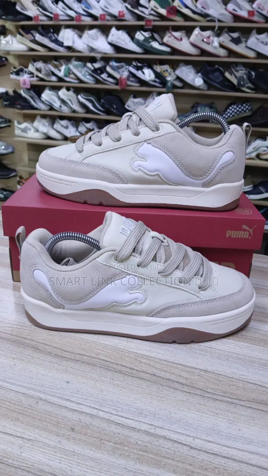 White Puma Sneakers