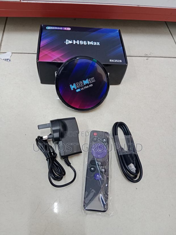H96 Max Android 13 Tv Box – Ultra Hd Streamer - thumbnail 2