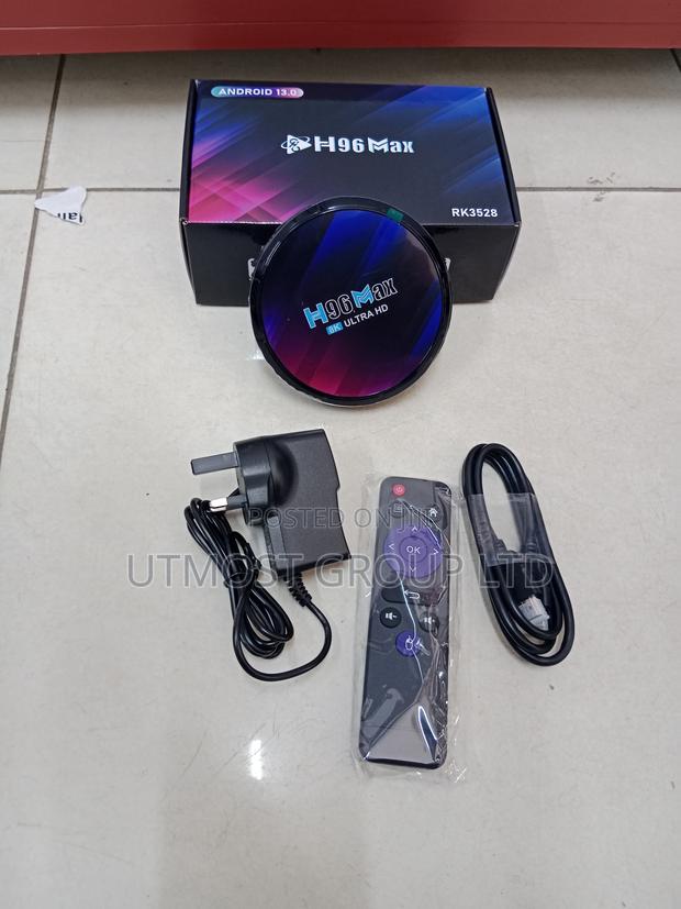 Android 13.0 H96 Max Tv Box – 4g+32g, Fast - thumbnail 2