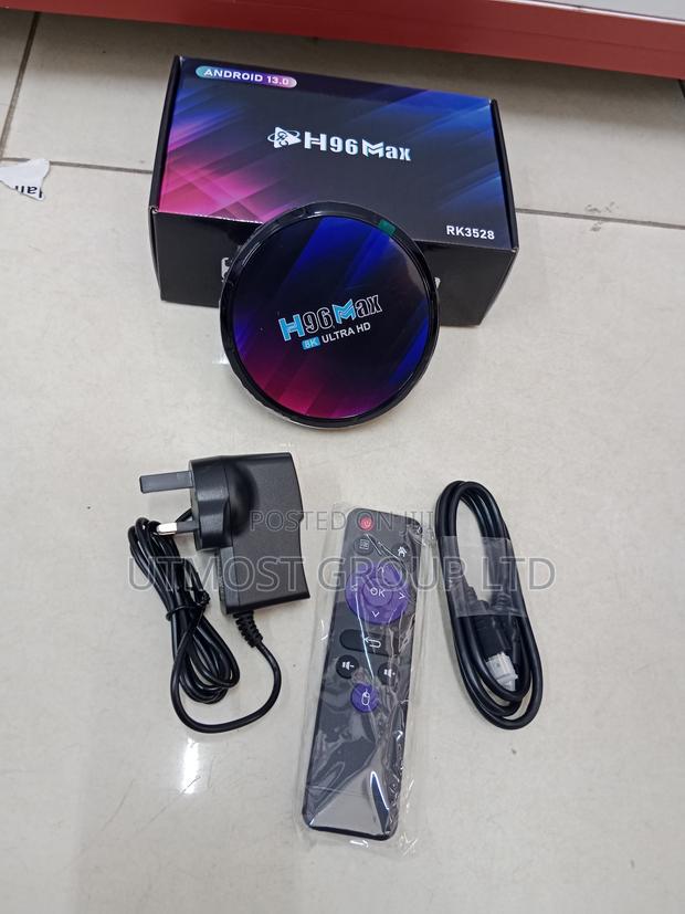 H96 Max Tv Box – 4gb Ram, 32gb Storage, Ready - main view
