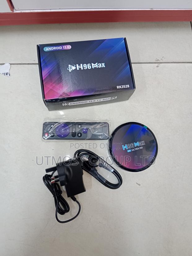 H96 Max Android Box – Netflix, Youtube, More - main view