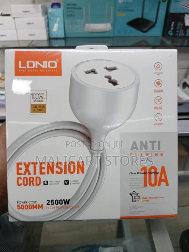 Ldnio Sc1017 Standard 10a 250v Power Socket Extension