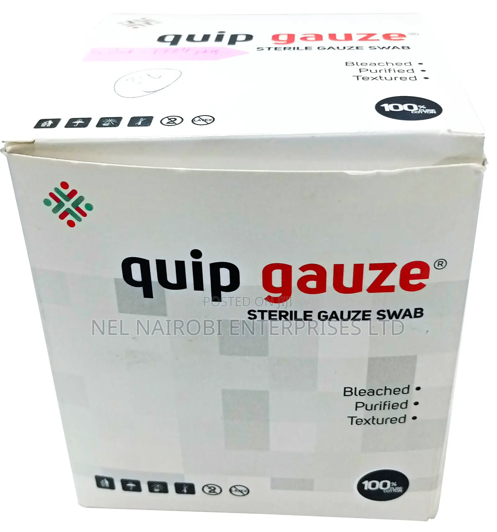 Quip Gauze, Sterile Gauze Swab - 100's