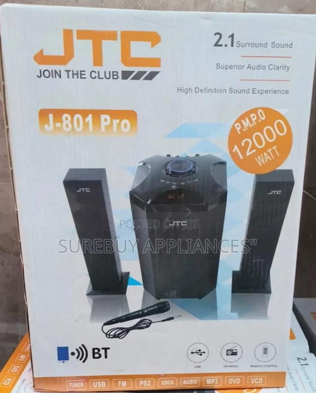 JTC J-801 Pro 2.1ch System 12000w + Mic - main view