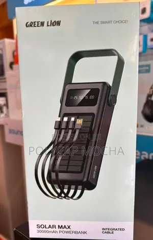 Green Lion Solar Max 30000mah Powerbank