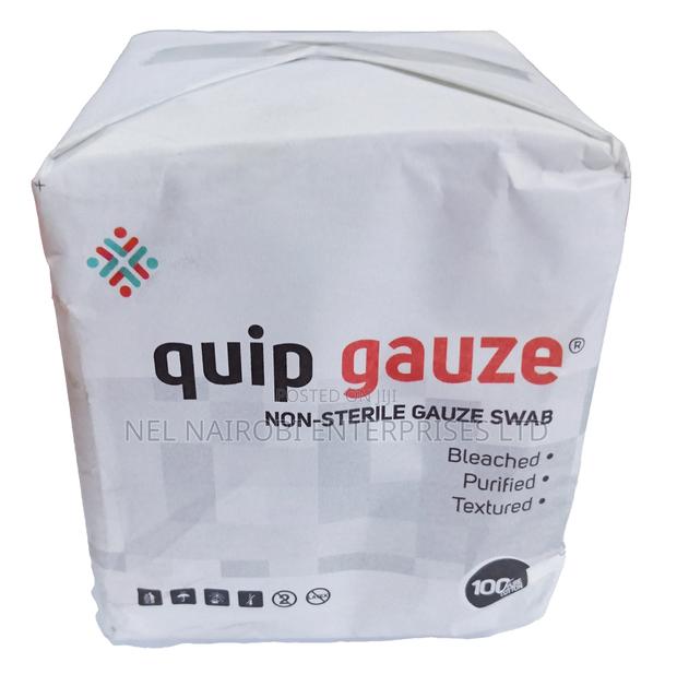 100 Non-Sterile Gauze Swab 4''x4'', 8ply, 19x15 Mesh
