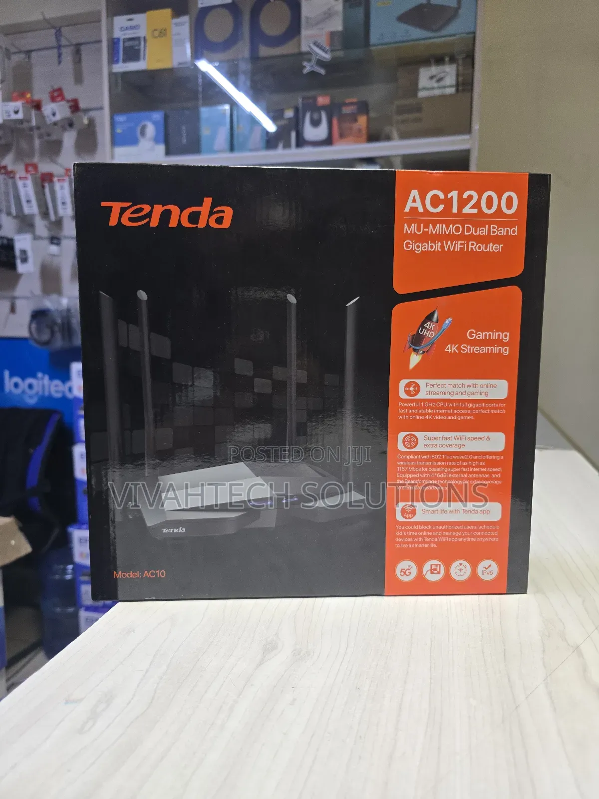Tenda Ac10 Ac1200 Router // Tenda Ac10 Ac1200 Router