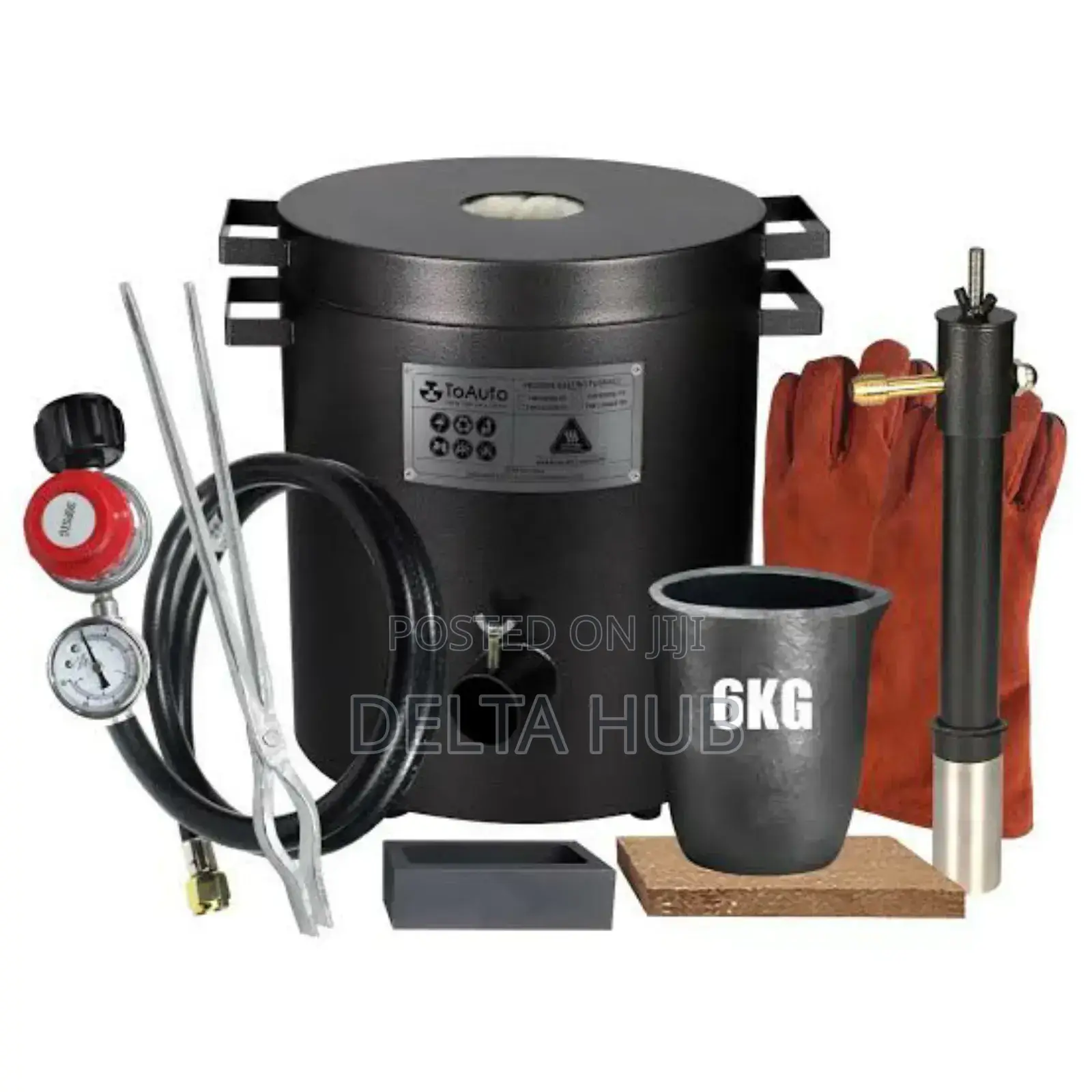 Great Portable 6kg Metal Melting Furnace