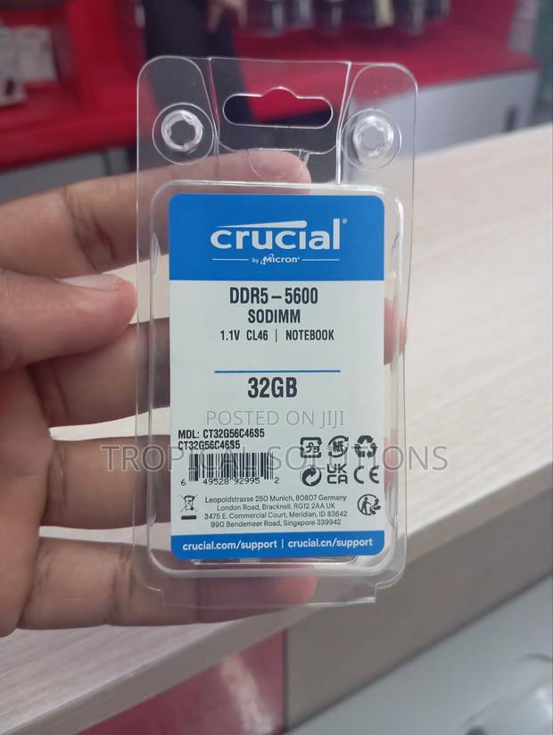 Crucial Ddr5 Laptop Ram 32gb Available 5600 - main view