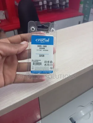 Crucial Ddr5 Laptop Ram 32gb Available 5600