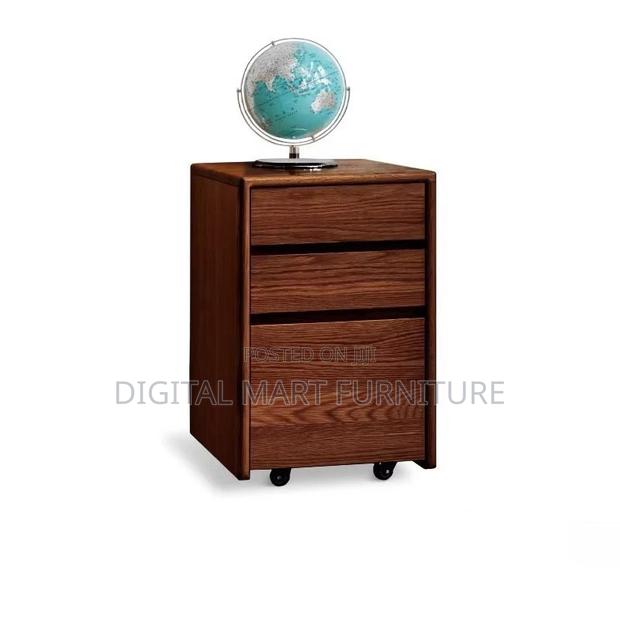 Office Cabinet: Oak Solid Wood Office Cabinet - thumbnail 2