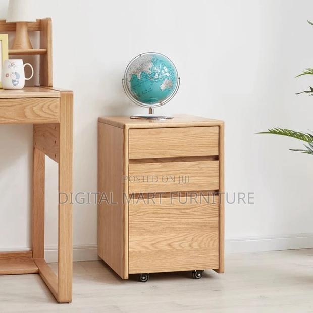 Office Cabinet: Oak Solid Wood Office Cabinet - thumbnail 6