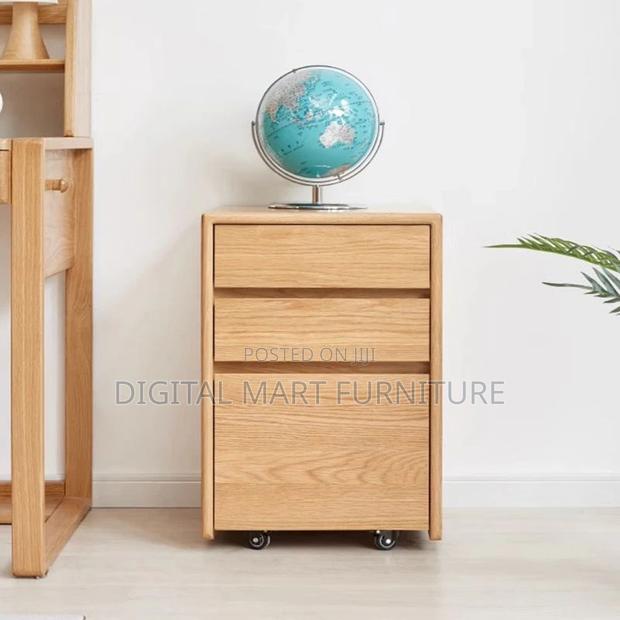 Office Cabinet: Oak Solid Wood Office Cabinet - thumbnail 8