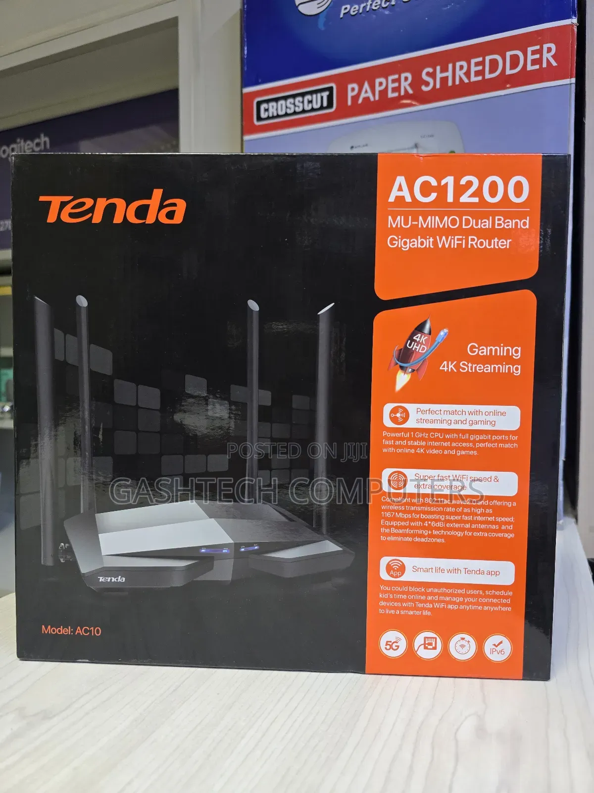 Tenda Ac10 Gigabit Wifi Router Ac10