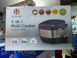 Hanmac Hrf5e 9-in-1 Multi Cooker With 5.5 Litres 