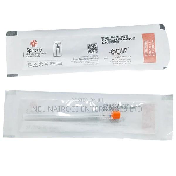Quincke Type Point Spinal Needle 25gx3.5'', 0.5x90mm (25's)