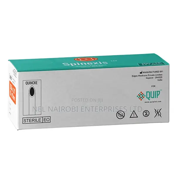 Quincke Type Point Spinal Needle 25gx3.5'', 0.5x90mm (25's)