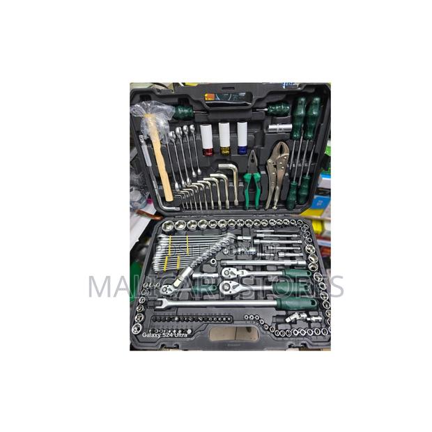 144pc Professional Rachet Socket Wrench Auto Repair Tool Kit