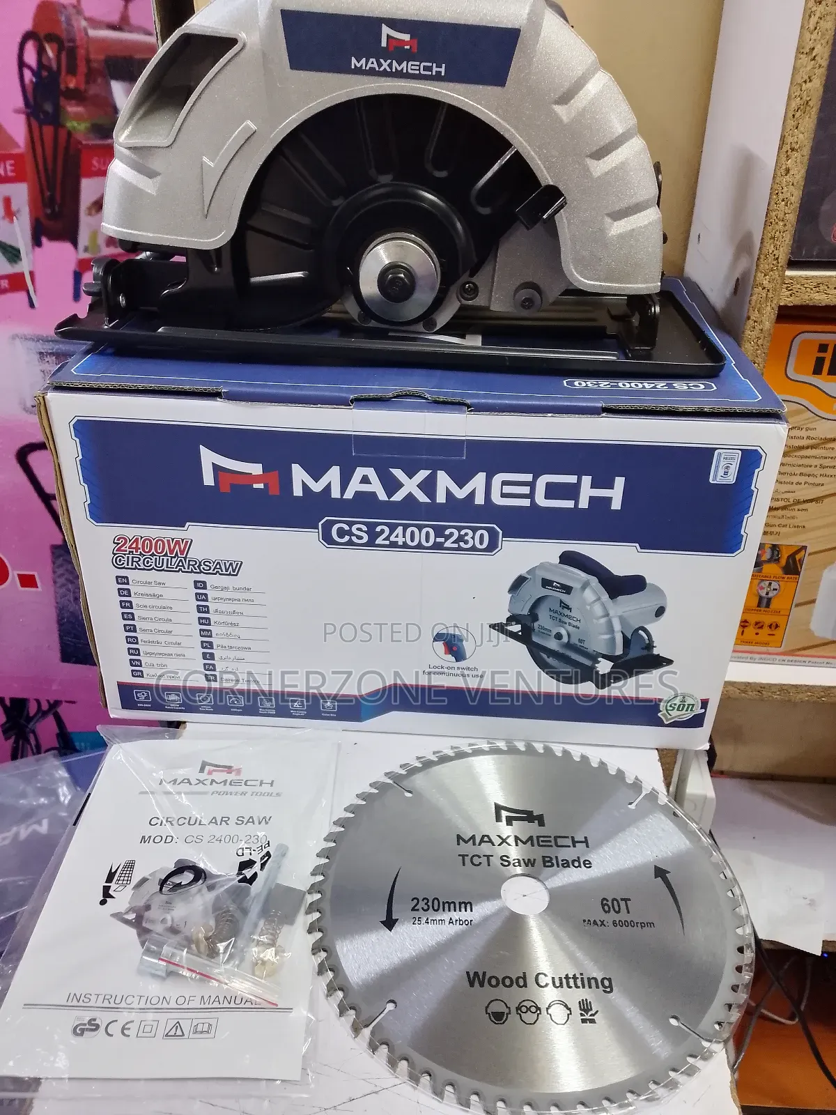 Maxmech 2400w Circular Saw / 9" Circular Saw