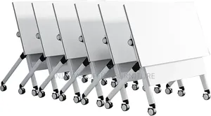Office Table: Flip Top Mobile Folding Table