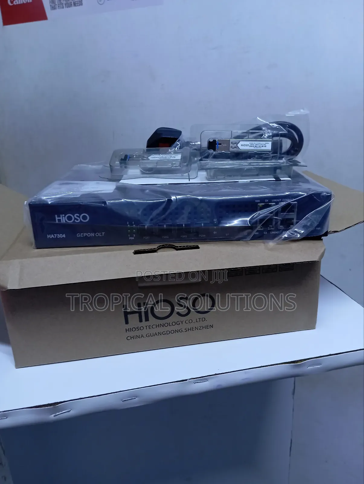 Hioso Ha7304 Olt Epson 4 Port + 4sfp Epson Olt