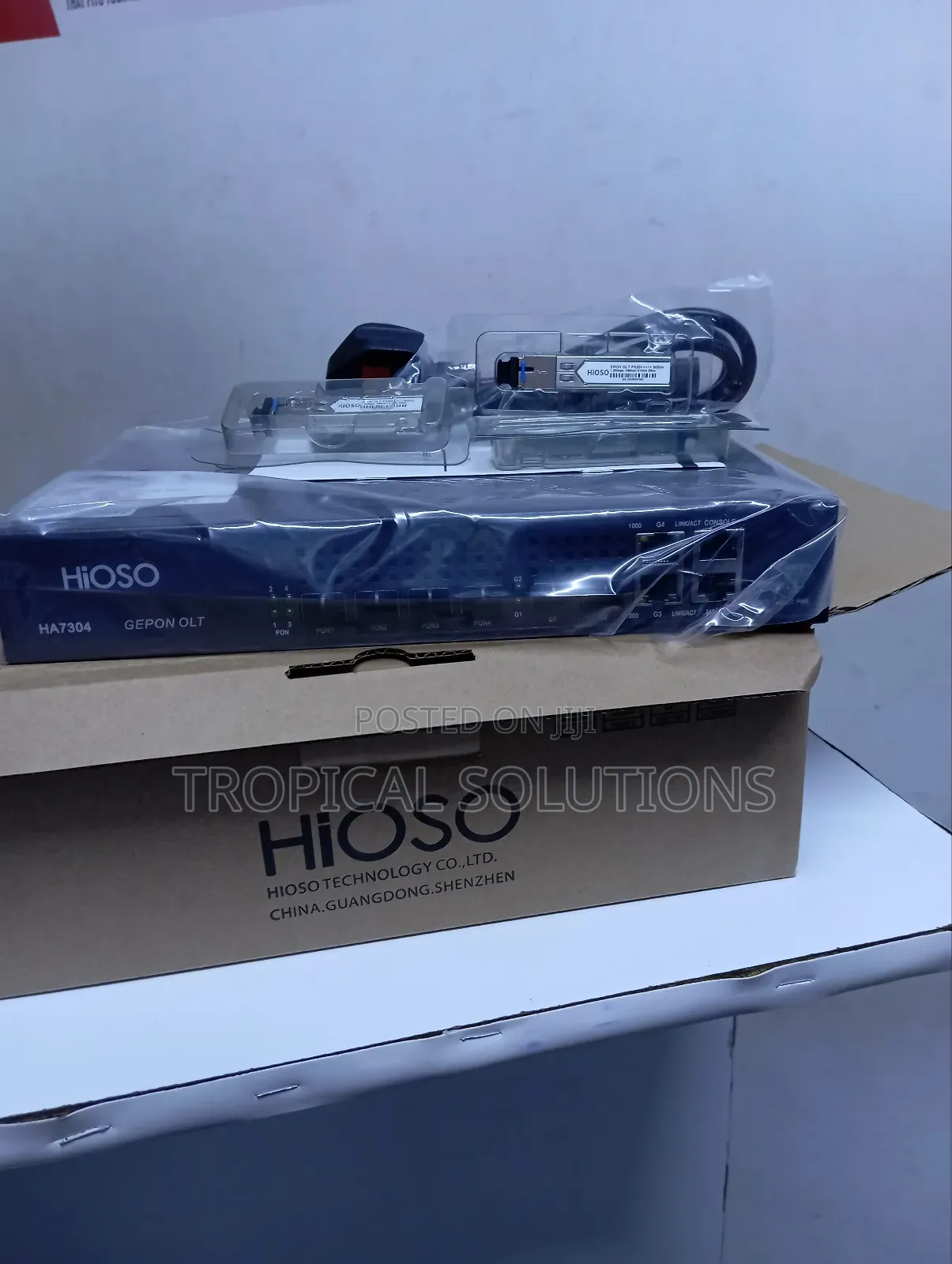 Hioso Ha7304 Olt Epson 4 Port + 4sfp Epson Olt
