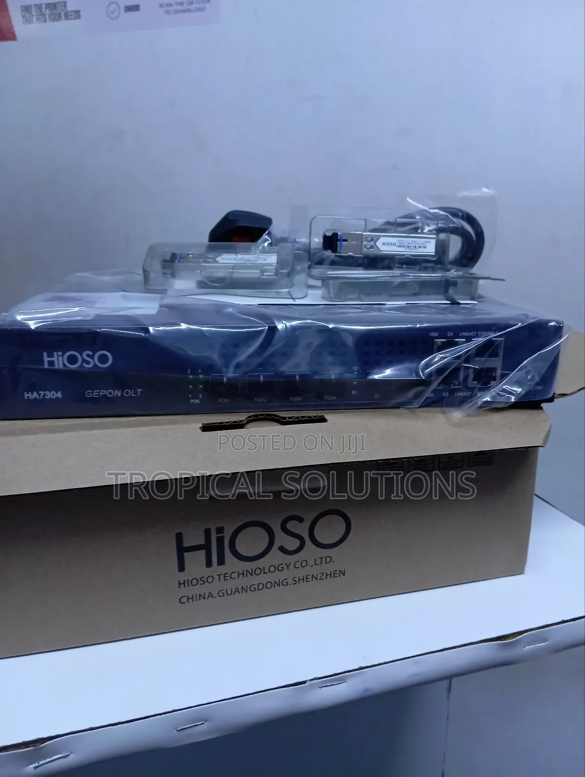 Hioso Ha7304 Olt Epson 4 Port + 4sfp Epson Olt