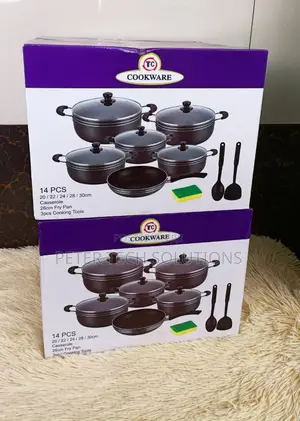 *Offer ! Original Tc 14pc Nonstick Cookware*