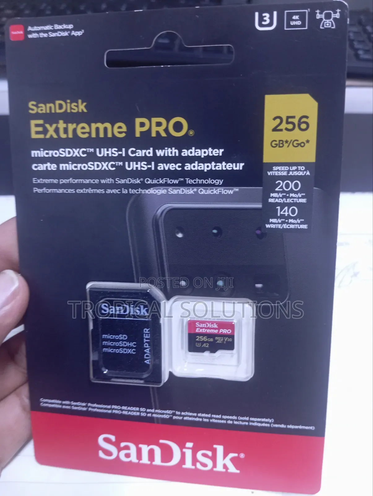Sandisk Extreme Pro Microsdxc 256gb With Adapter