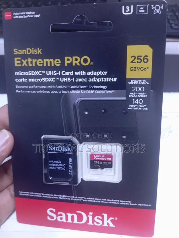 Sandisk Extreme Pro Microsdxc 256gb With Adapter - thumbnail 3