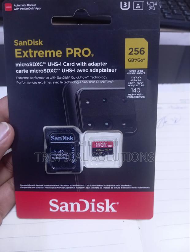 Sandisk Extreme Pro Microsdxc 256gb With Adapter - thumbnail 5