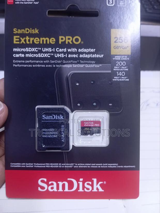 Sandisk Extreme Pro Microsdxc 256gb With Adapter - thumbnail 6