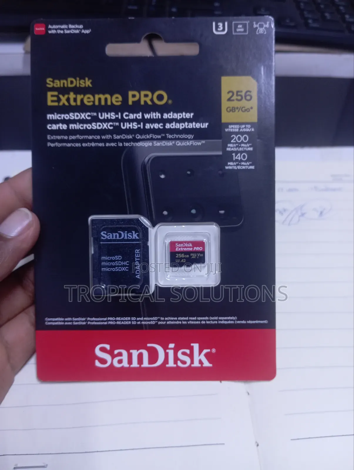 Sandisk Extreme Pro Microsdxc 256gb With Adapter