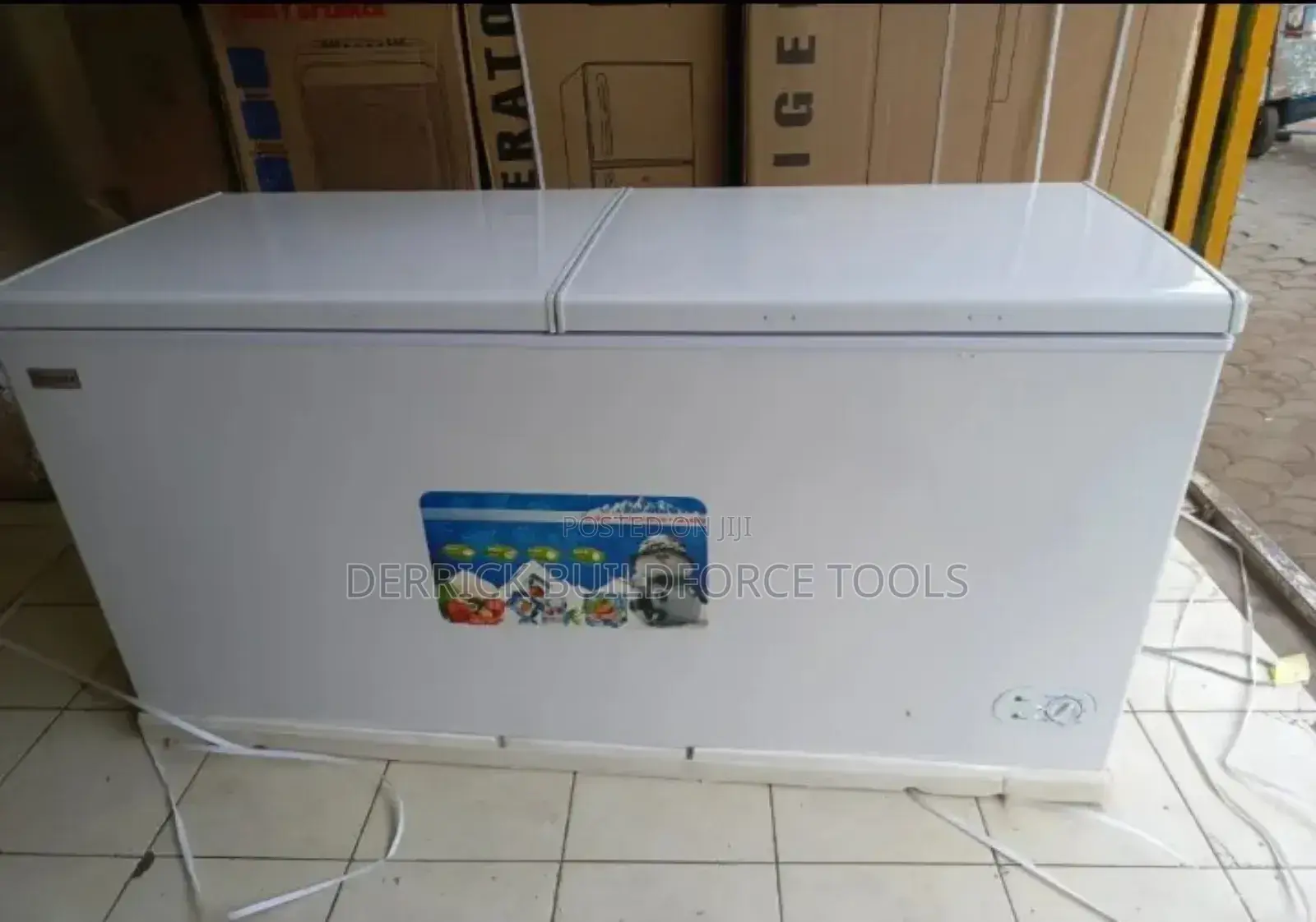 Premier Chest Freezer 500l Double Door