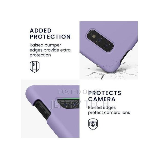 Weart Silicone Case Microfiber Lining Cover for Galaxy S10e - thumbnail 2