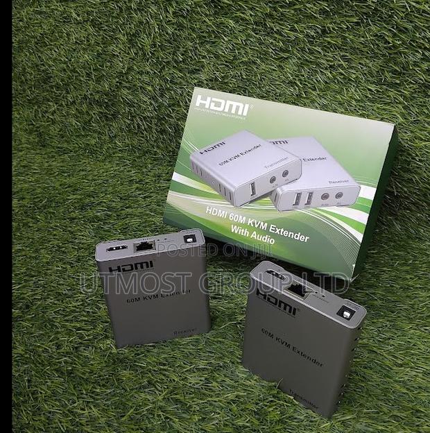 60m Hdmi Extender With Audio-Fast and Simple Plug and Play.