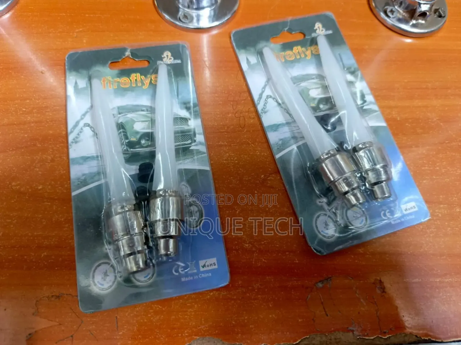 Multi-color Led Tyre Nozzle Lights/ 2pcs Valve Caps
