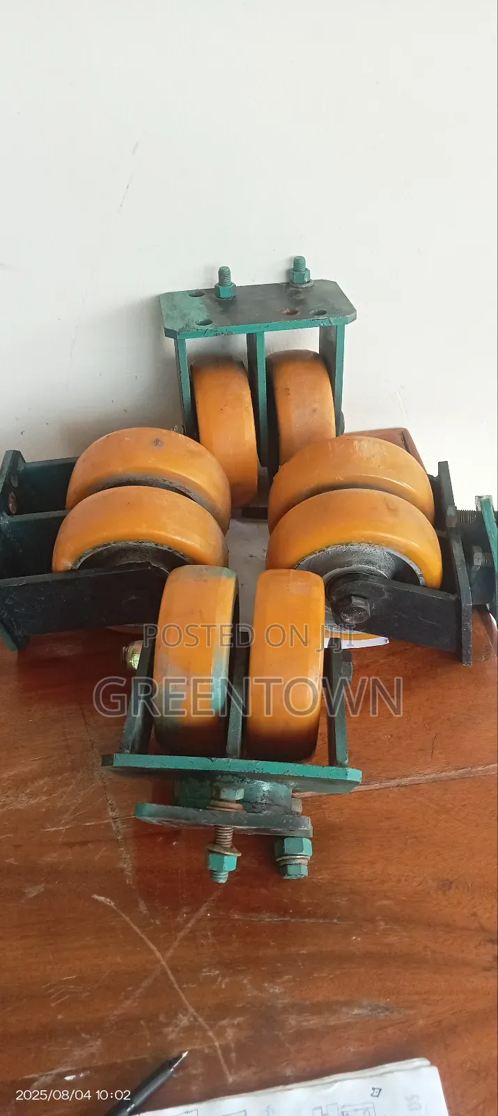 Heavy Duty/High Load Caster Double Wheels