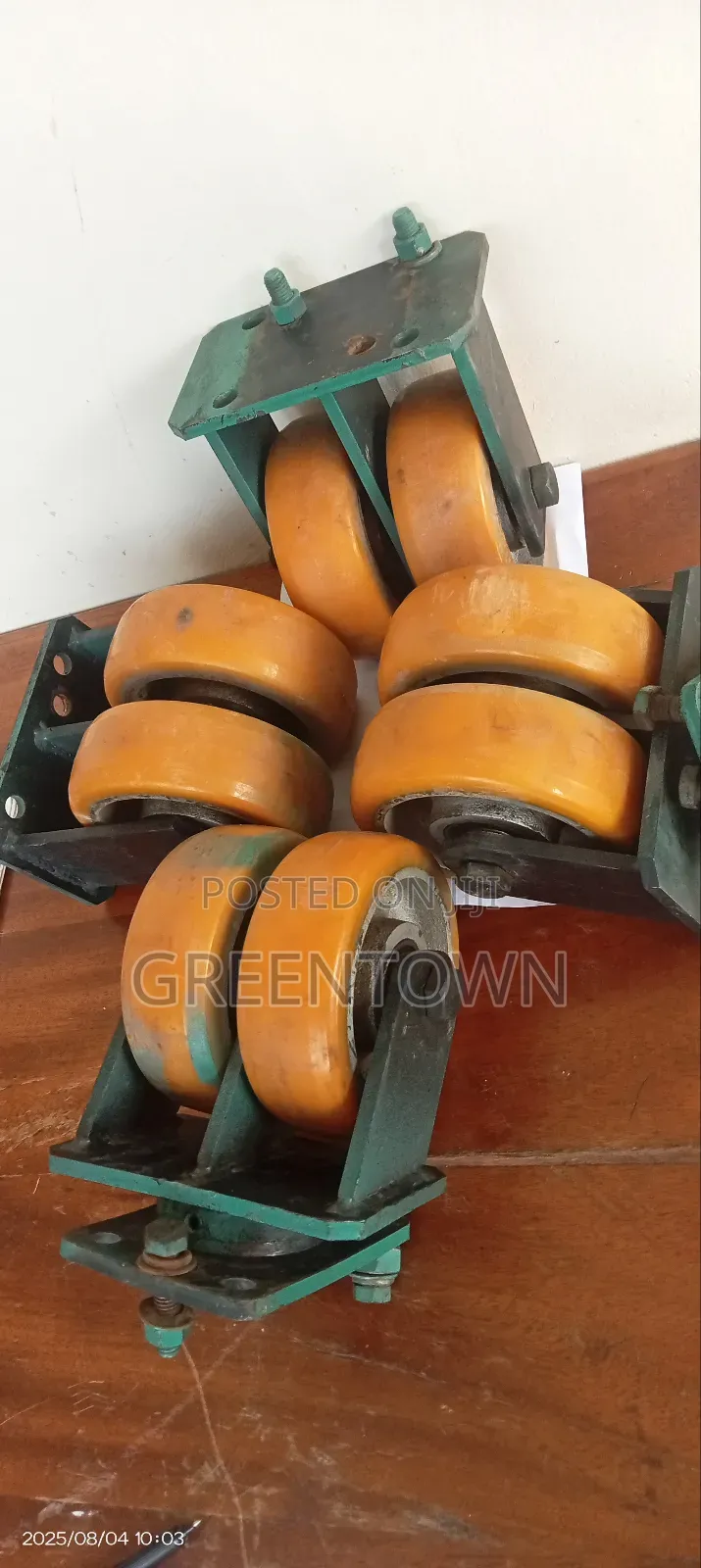 Heavy Duty/High Load Caster Double Wheels