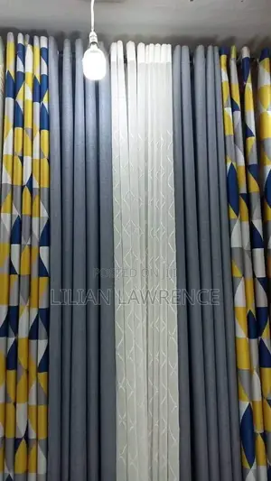 Blackout Double Sided Curtains