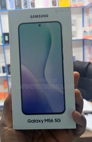 New Samsung Galaxy M56 256 GB Black - main view