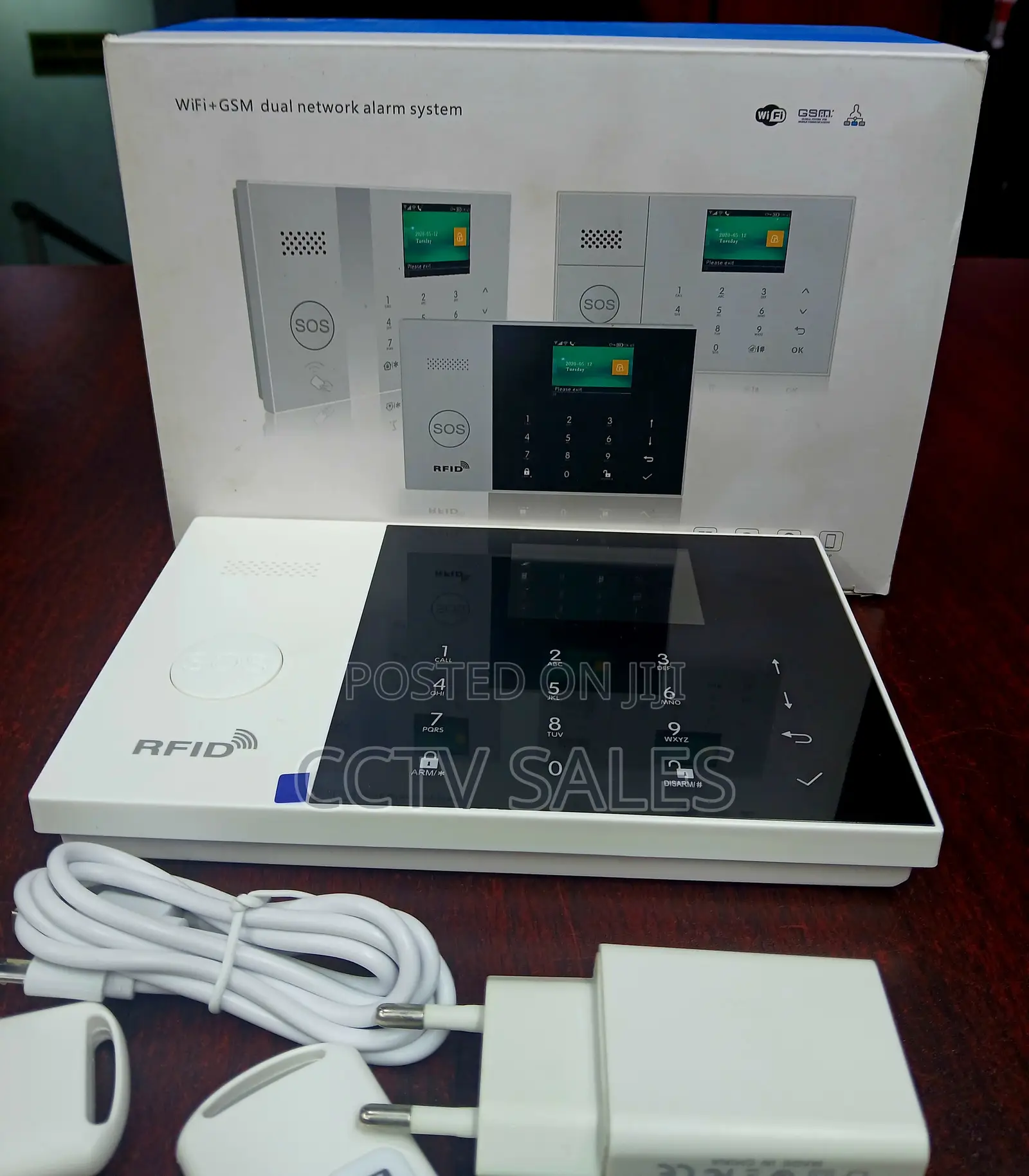 2.4 Inch Color Graphic Screen Dual Network Alarm System